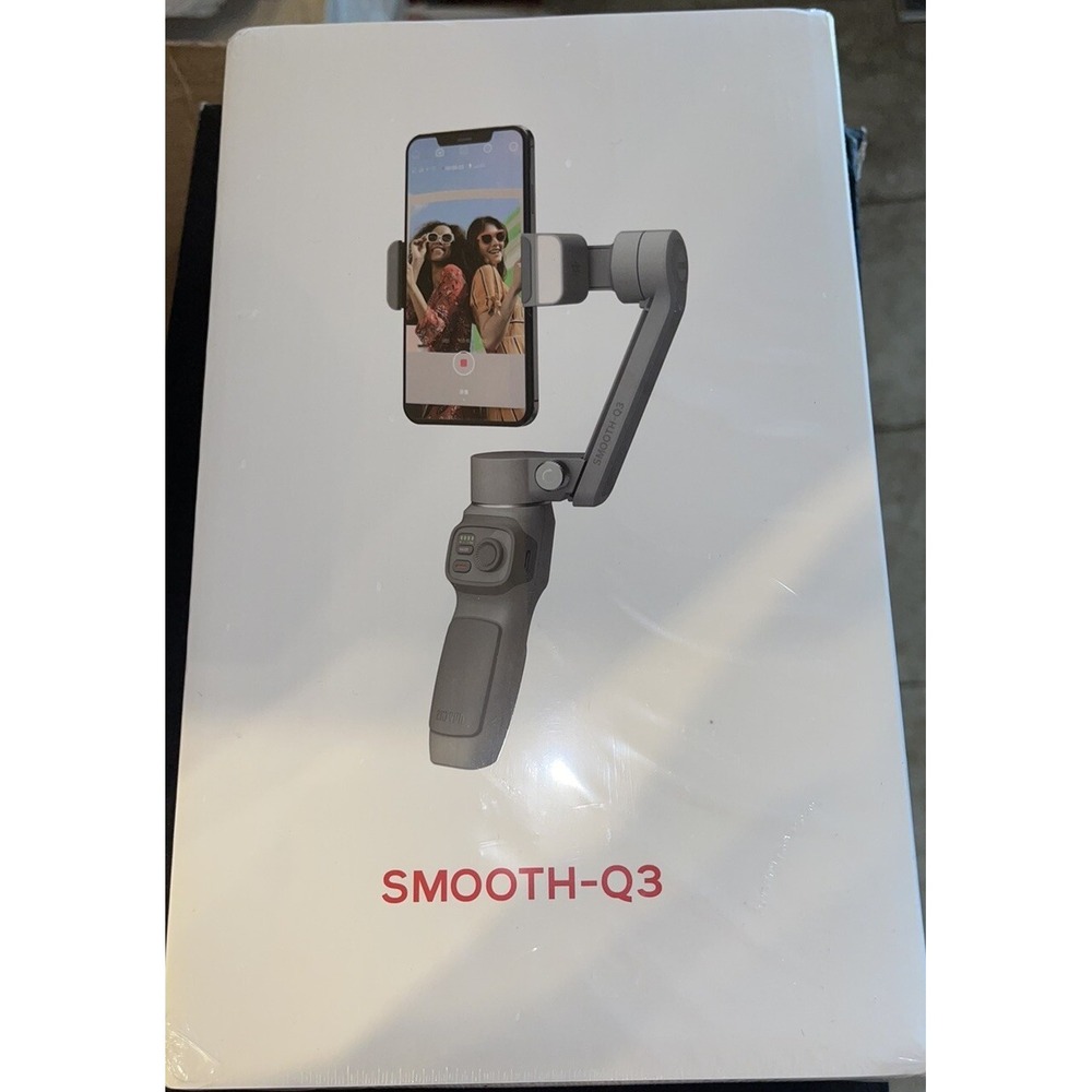 Zhiyun Smooth Q3 Smartphone Gimbal Stabilizer Vlog Youtube Video + Extension Bar